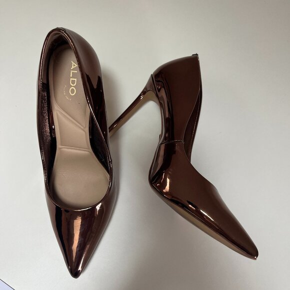ALDO Stessy 2.0 Bronze Pump - Picture 1 of 5